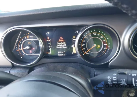 2020 Jeep Wrangler Unlimited Sport S 4X4 из США, поврежденный, VIN 1C4HJXDGXLW325708